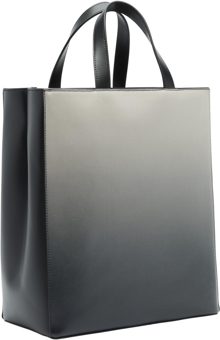 Henkeltasche Farbverlauf grau schwarz Liebeskind Paper Bag Tote M