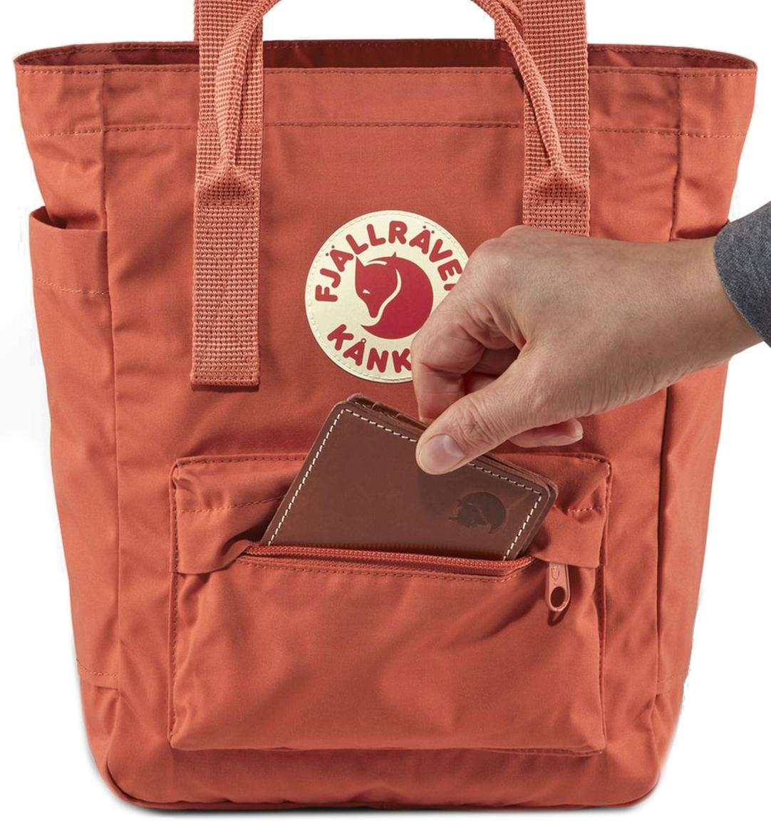 Henkeltasche Fjällräven Totepack Mini Rowan Red hellrot Rucksack