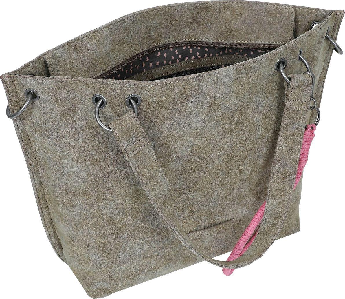 Henkeltasche Fritzi Shopper Fritzi aus Preußen Lde Wood Vintage vegan