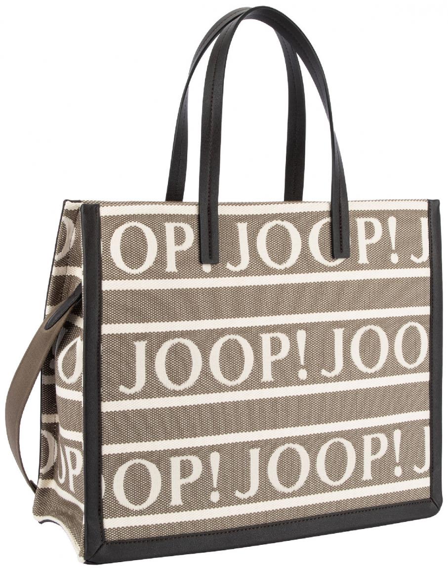 Henkeltasche Joop Aurelia zeitlos Paraffa grün Logo beige Morel
