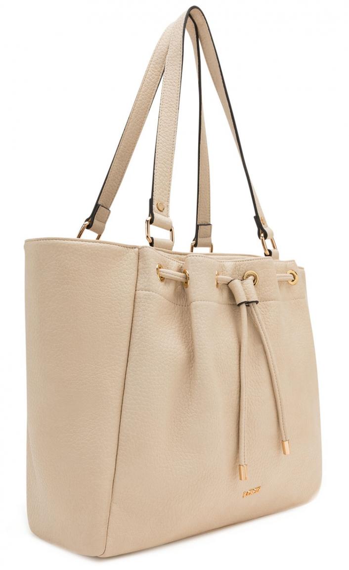 Henkeltasche Oralie Large L.CREDI Creme nachhaltig
