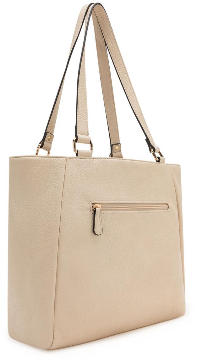 Henkeltasche Oralie Large L.CREDI Creme nachhaltig