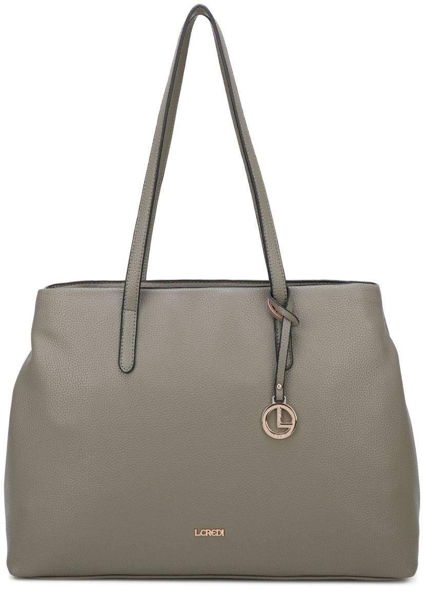Henkeltasche Polly L.Credi Khakigrün XL