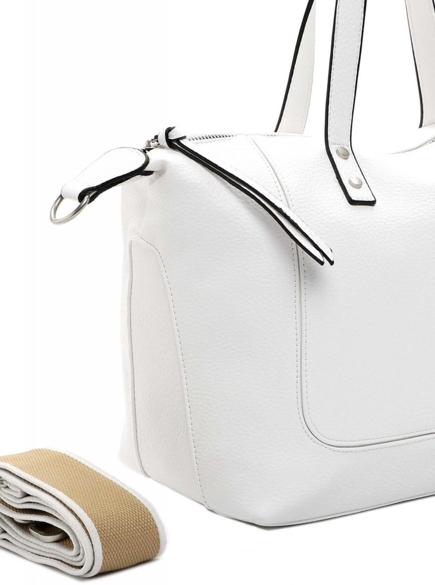 Henkeltasche SFY Kimberly Suri Frey White Bowlingbag