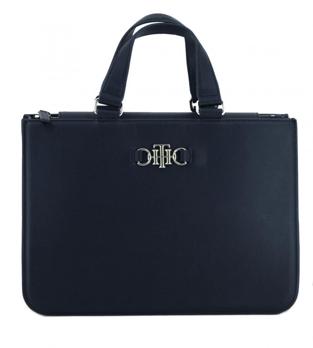 Henkeltasche TH Club Tote Tommy Hilfiger Desert Sky dunkelblau