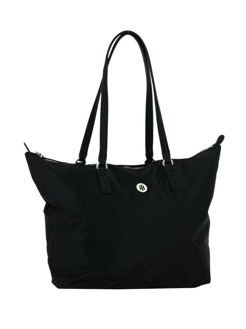 Henkeltasche Tommy Hilfiger Poppy Tote Black Nylon