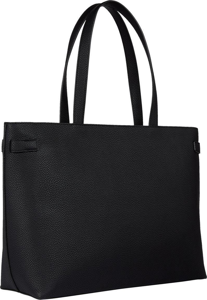 Henkeltasche Tommy Hilfiger Soft Tote Black schwarz Etuianhänger