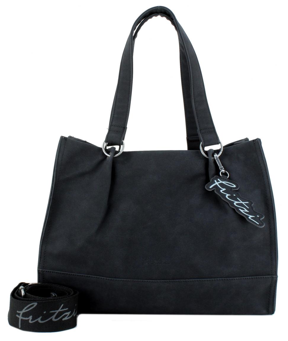 Henkeltasche Toty01 Fritzi aus Preußen Black nachhaltig
