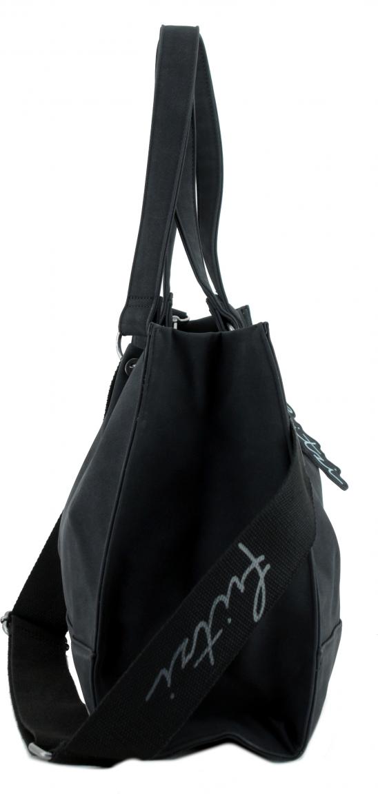 Henkeltasche Toty01 Fritzi aus Preußen Black nachhaltig