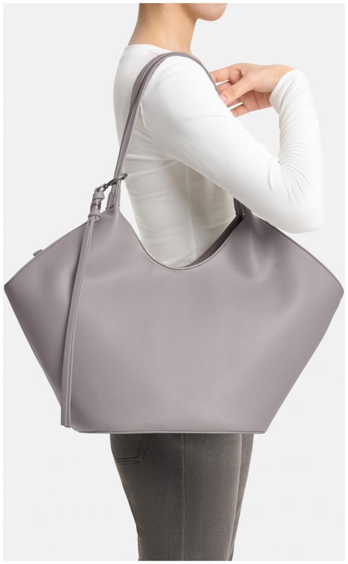Henkeltasche Tulip Shopper FREDsBRUDER My Bestie schwarz