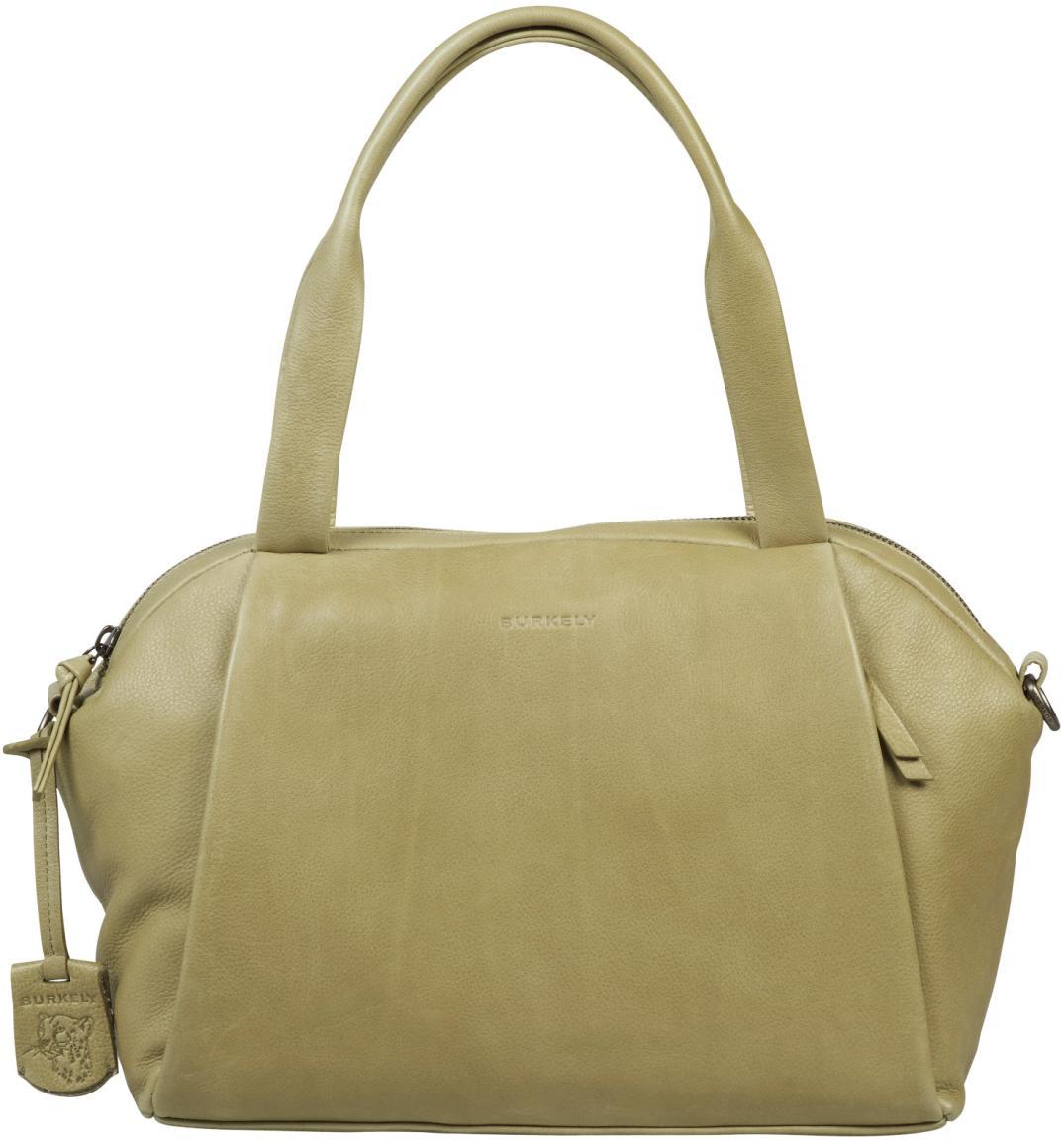 Henkeltasche grün Tea Green stainwashed Burkely Just Jolie