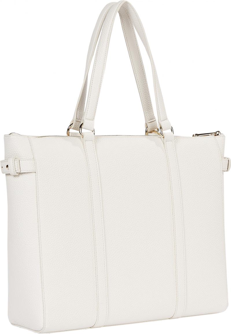 Henkeltasche hellbeige Tommy Hilfiger Soft Tote White Dove