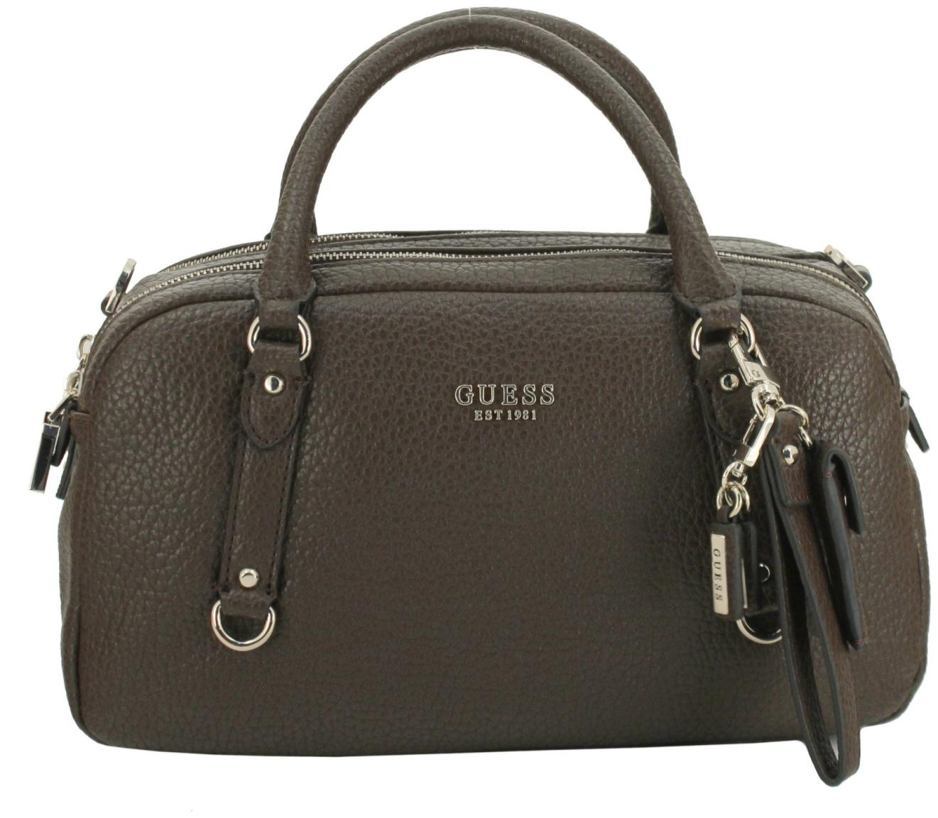 Henkeltasche schwarz Guess Marsha Box Satchel 