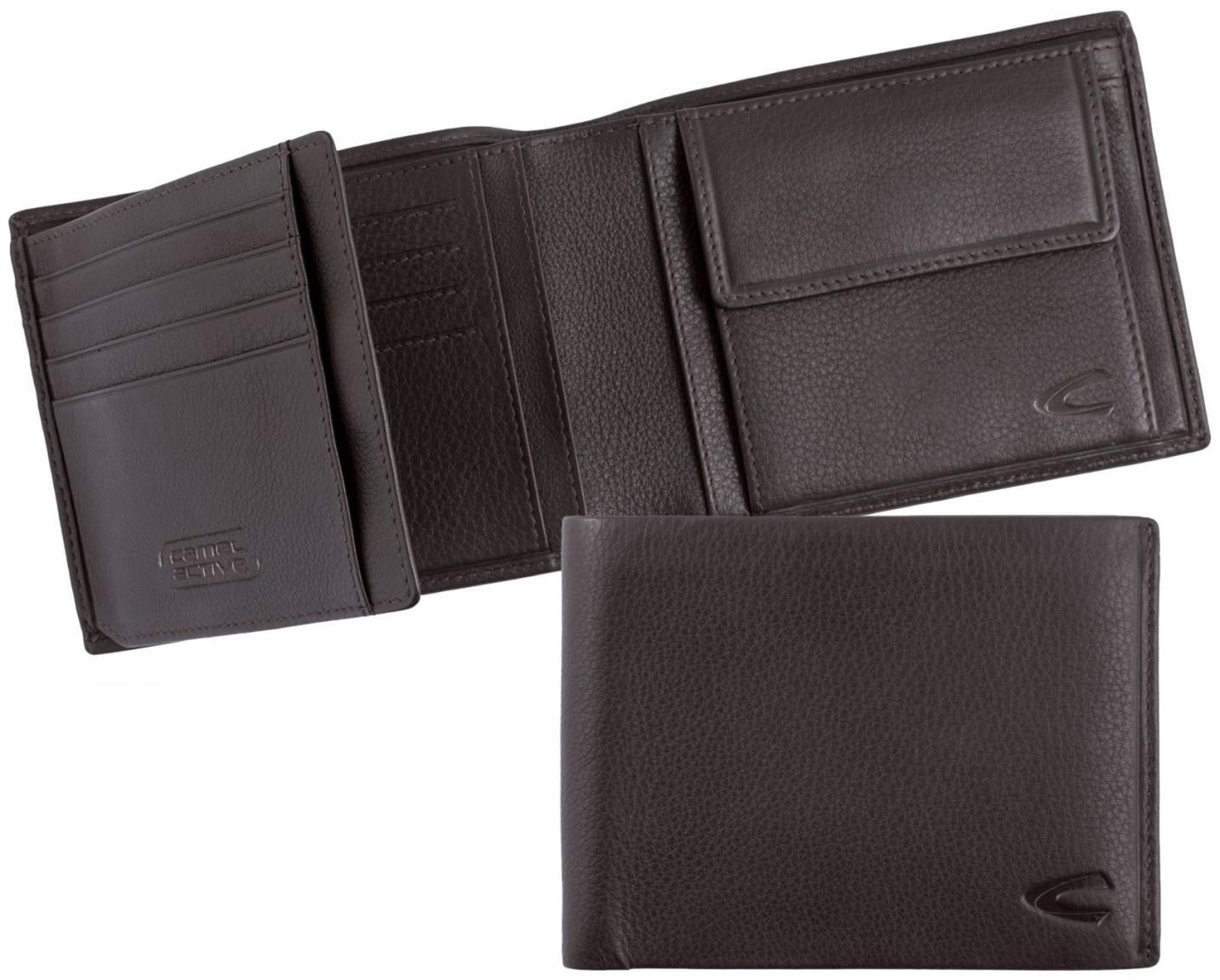 Herren Geldbörse Atlanta CAMEL ACTIVE Brown Leder