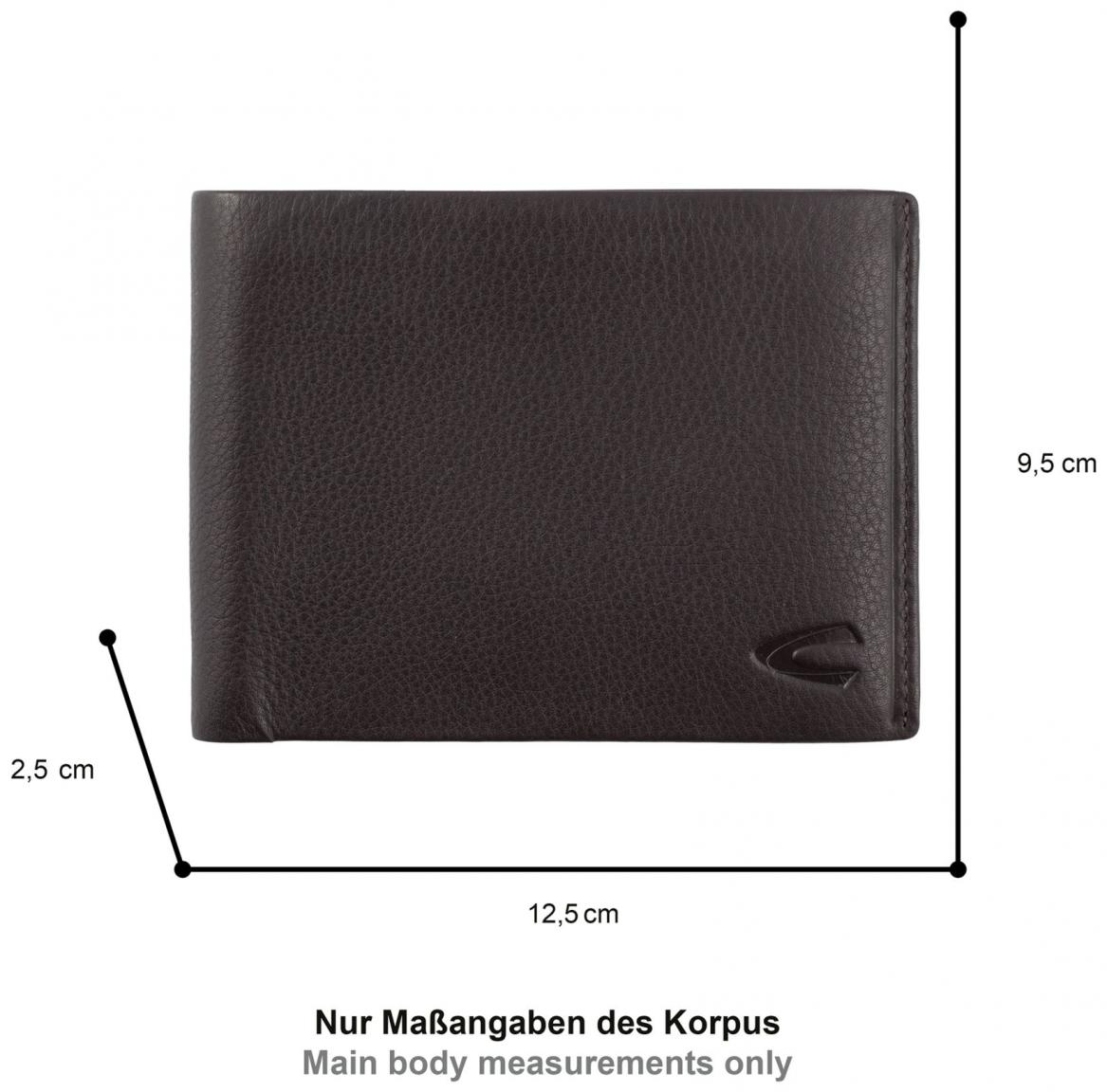 Herren Geldbörse Atlanta CAMEL ACTIVE Brown Leder