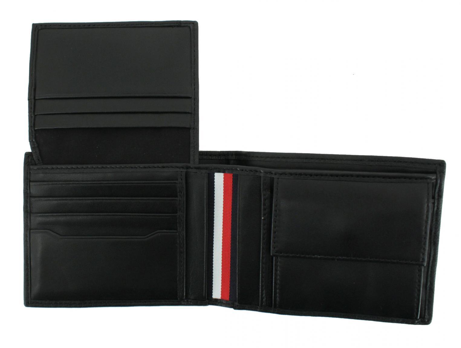 Herren Geldbörse Premium Leather Tommy Hilfiger CC Flap and Coin Brown
