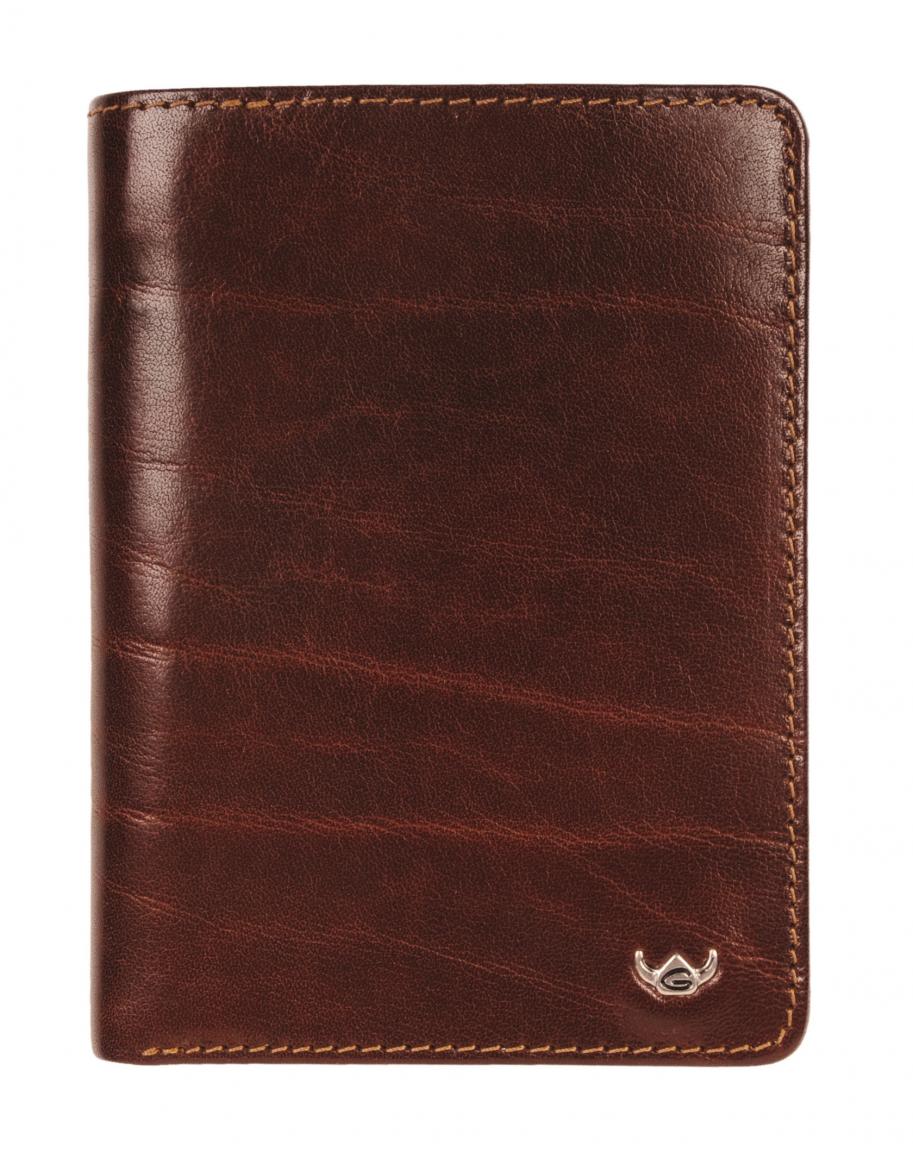 Herrengeldbörse Golden Head Colorado Classic schwarz Leder