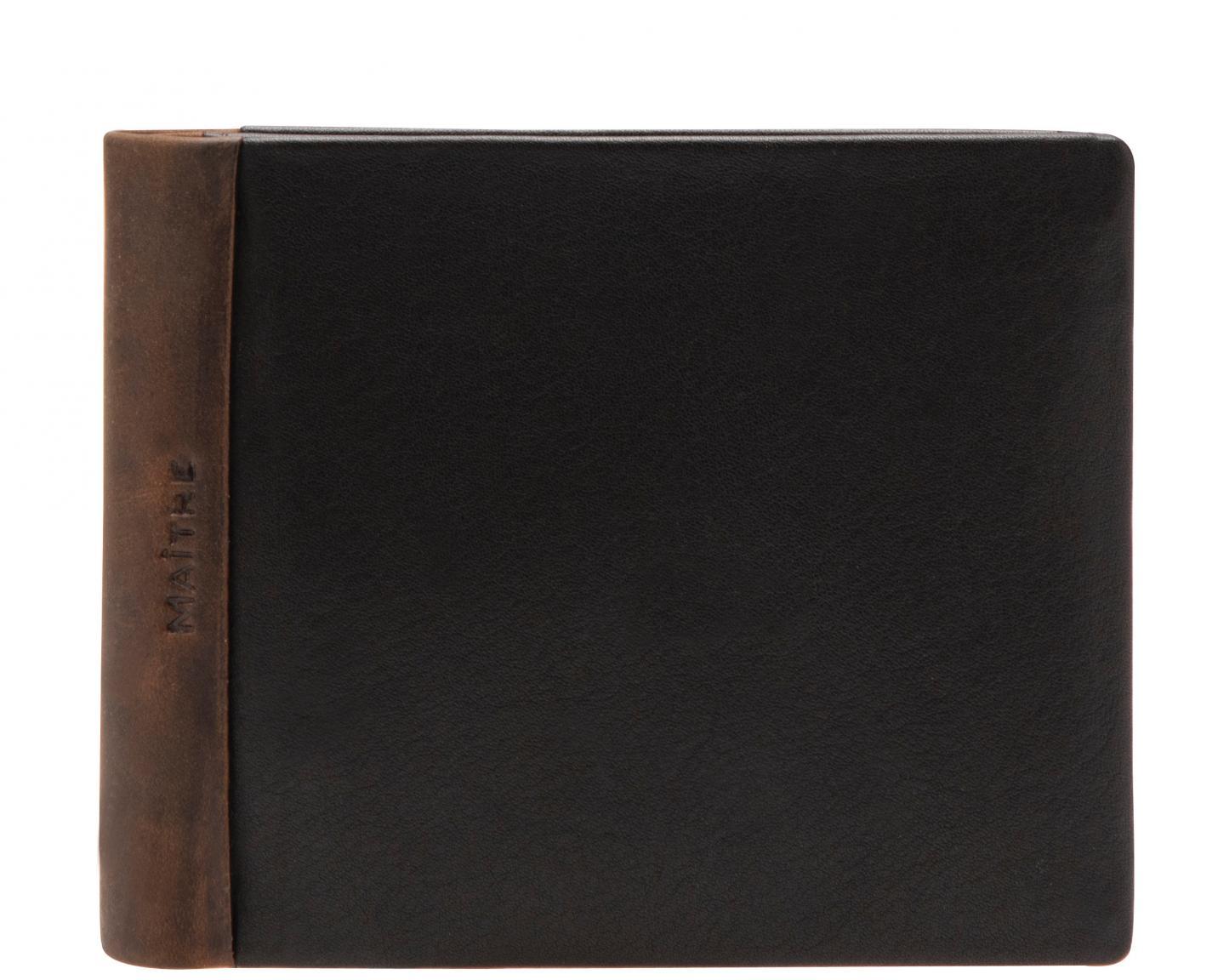 Herrengeldbörse Maitre bundenbach Gilbrecht BillFold dark brown RFID