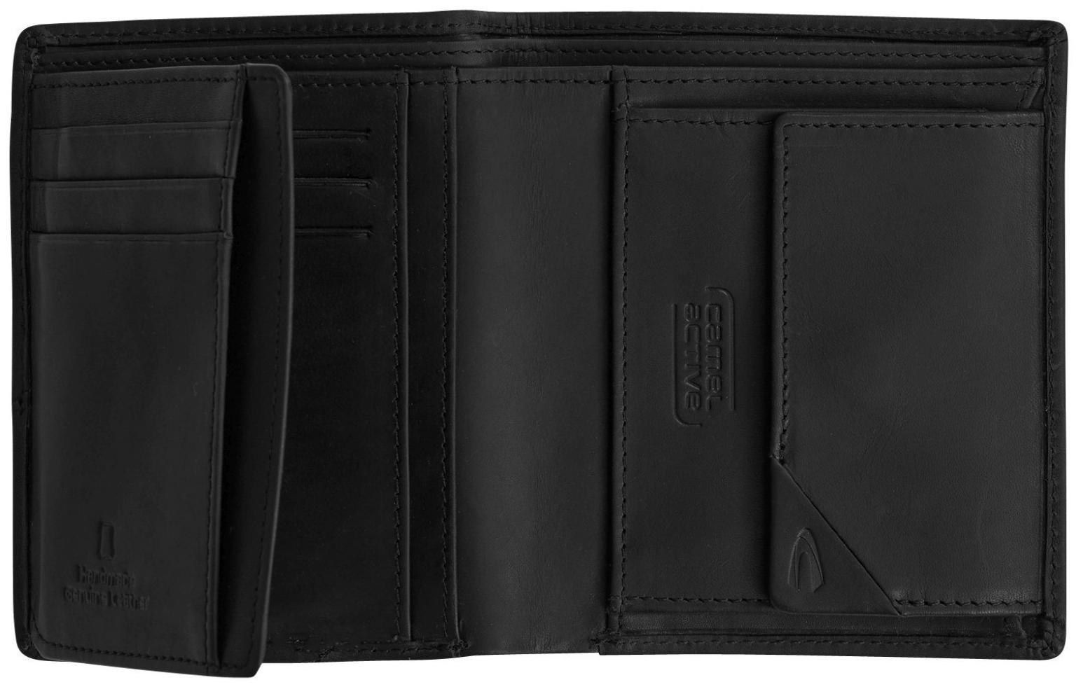 Herrengeldtasche im Hochformat Camel Active Taiga schwarz