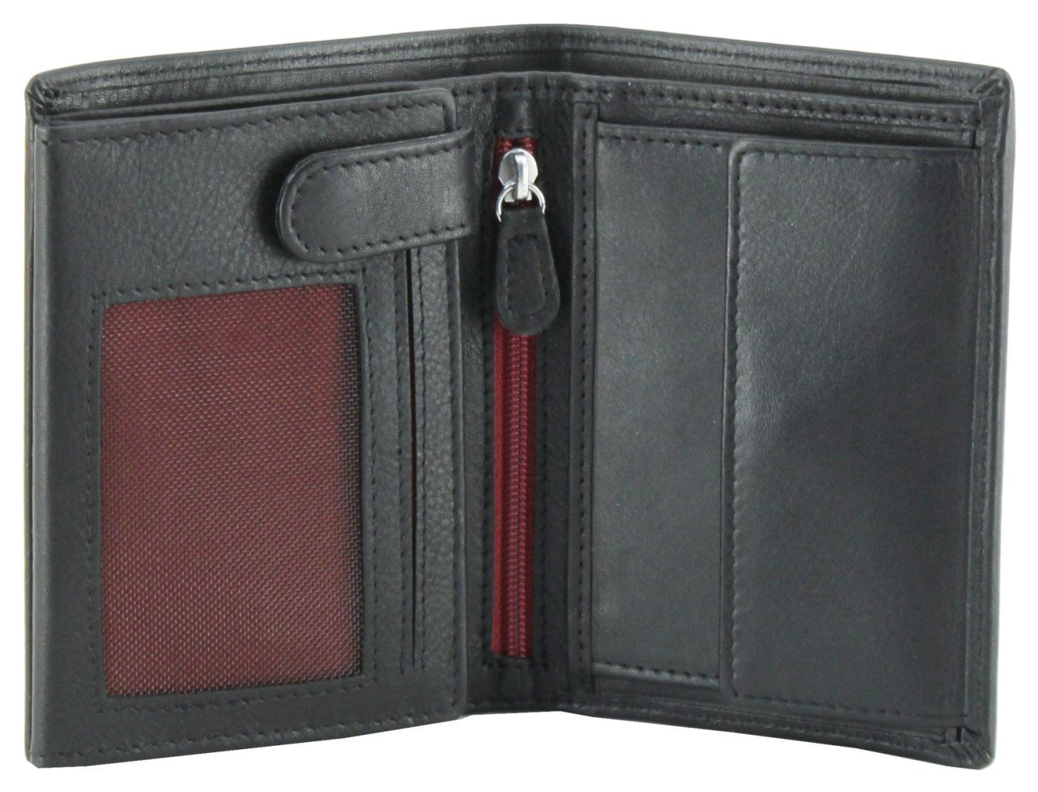 Herrenportmonee Black Maitre Luciano Hardwin Billfold Schwarz