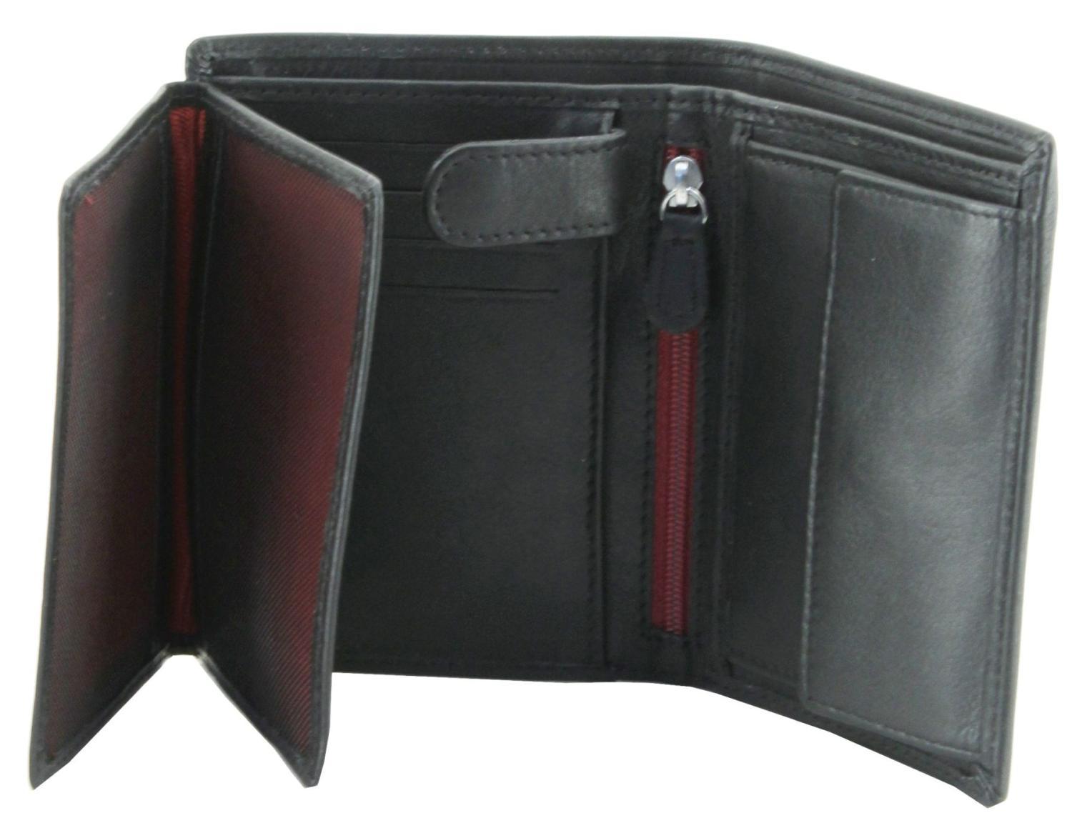 Herrenportmonee Black Maitre Luciano Hardwin Billfold Schwarz