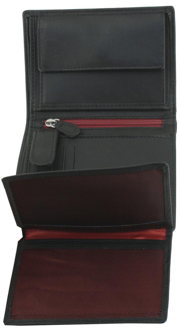 Herrenportmonee Black Maitre Luciano Hardwin Billfold Schwarz