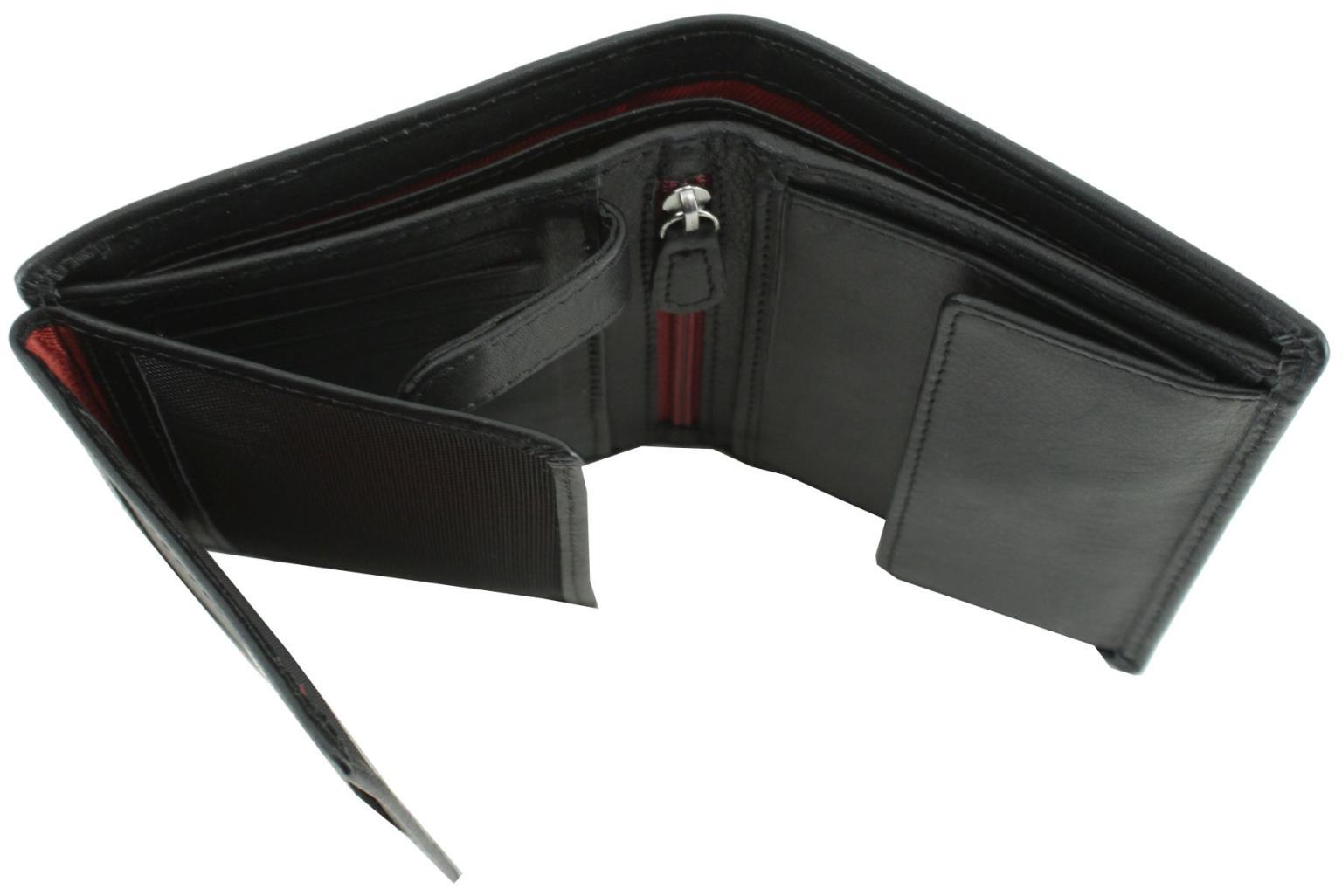 Herrenportmonee Black Maitre Luciano Hardwin Billfold Schwarz