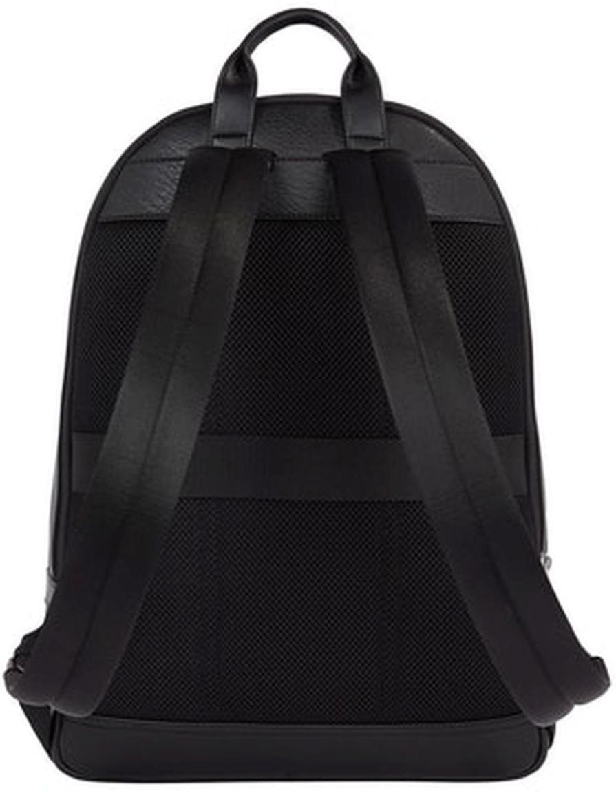 Herrenrucksack Tommy Hilfiger Schwarz Black TH Transit PU Backpack