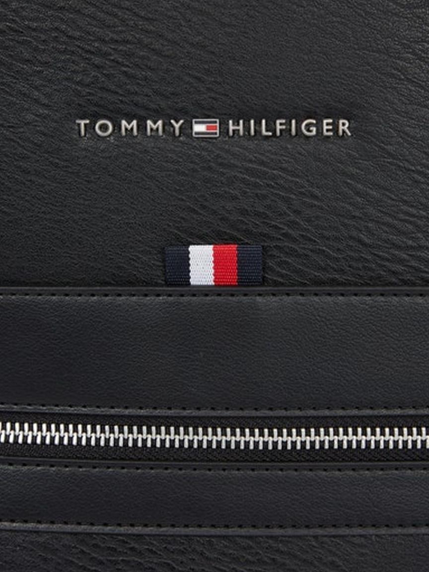 Herrenrucksack Tommy Hilfiger Schwarz Black TH Transit PU Backpack