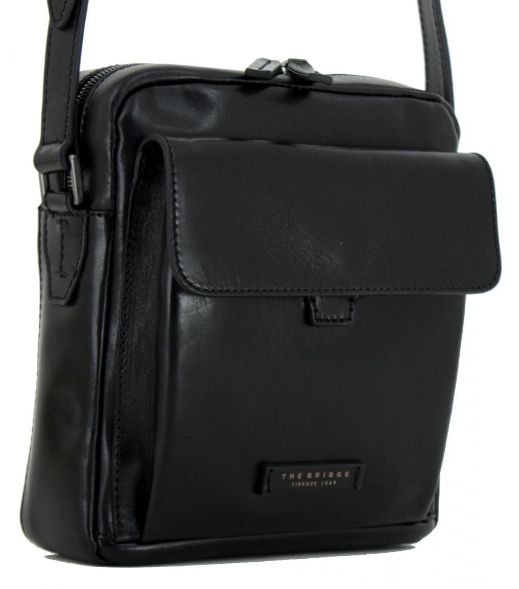 Herrentasche Capalbio Nero The Bridge schwarz