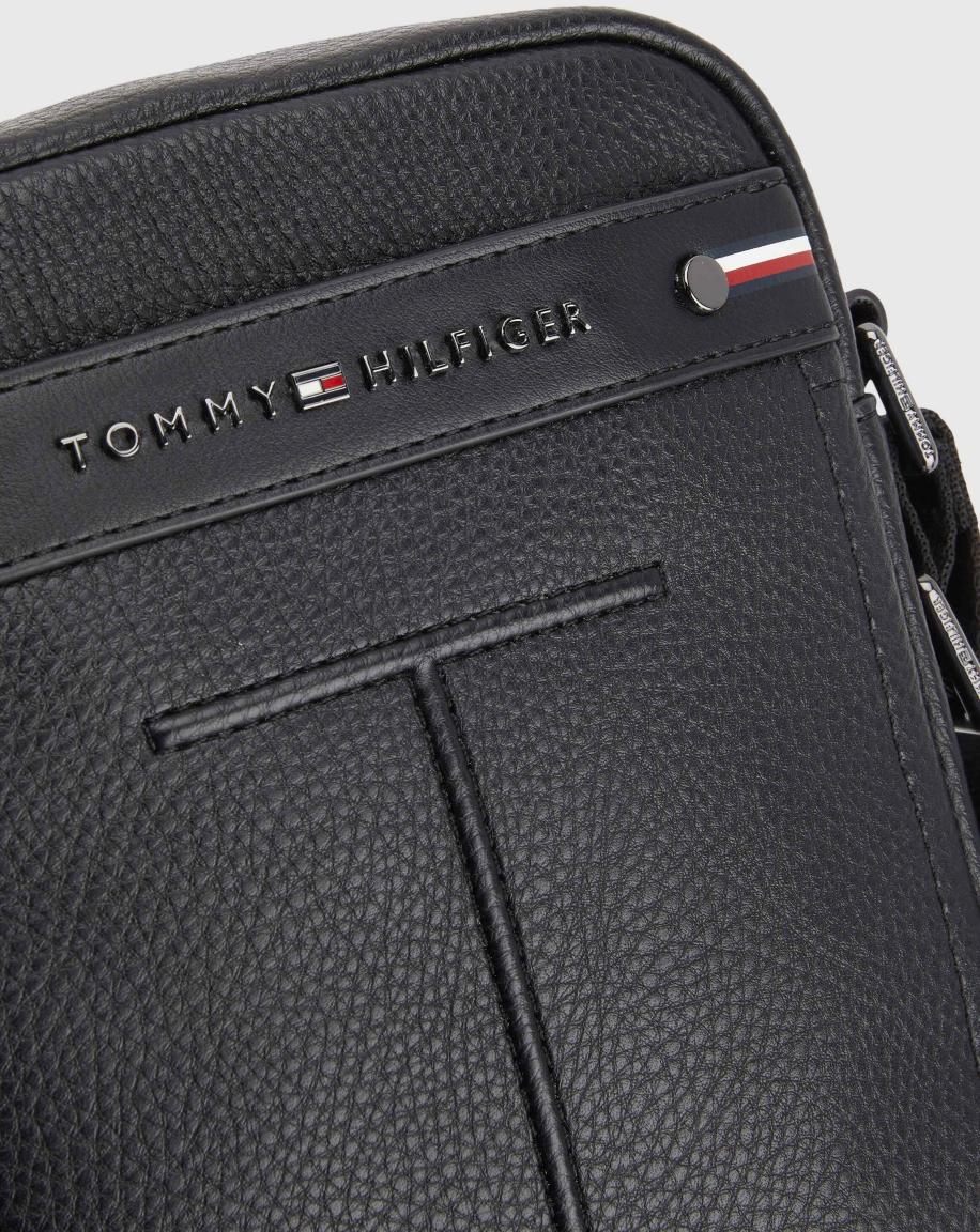 Herrentasche Tommy Hilfiger Central Mini Reporter Schwarz