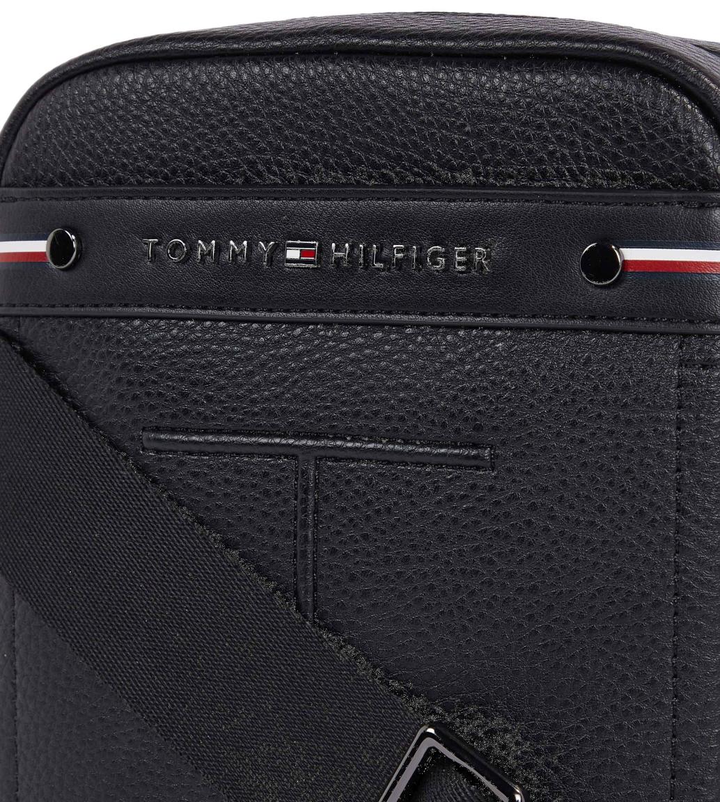 Herrentasche Tommy Hilfiger Central Mini Reporter Schwarz