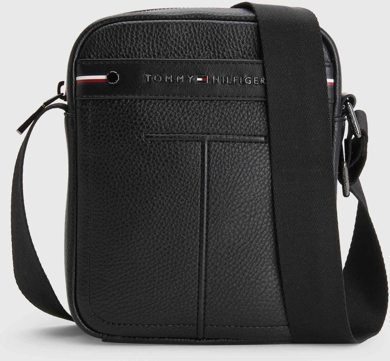 Herrentasche Tommy Hilfiger Central Mini Reporter Schwarz