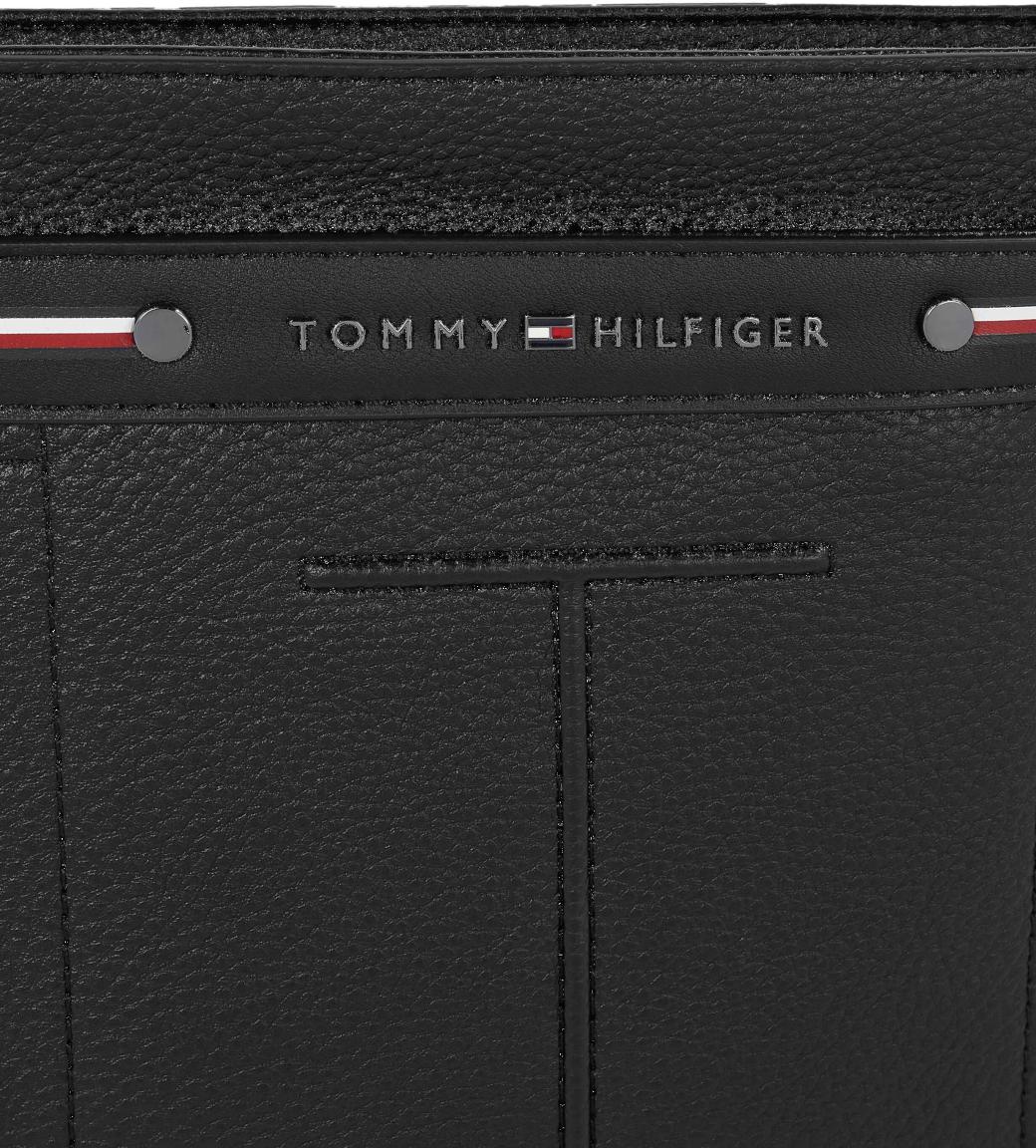 Herrentasche Tommy Hilfiger Central Mini Reporter schmal schwarz