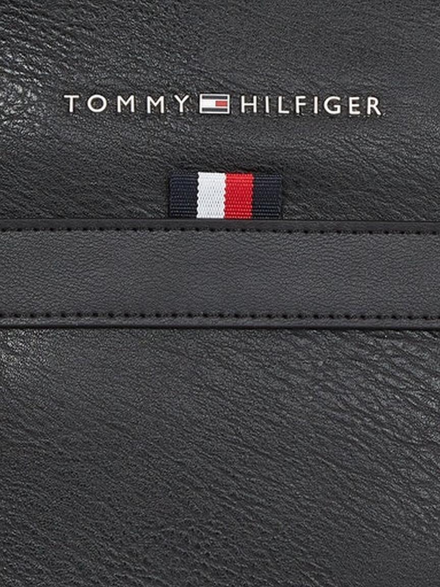 Herrentasche Tommy Hilfiger Transit PU Mini Reporter Black 