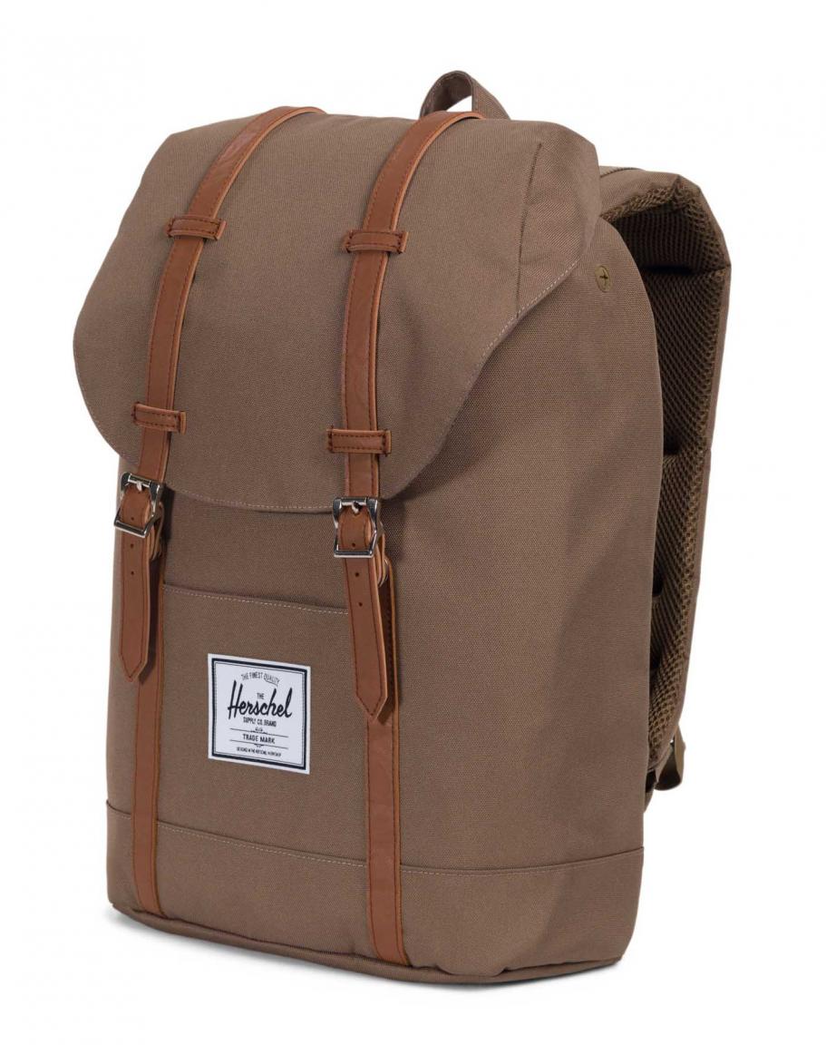 Herschel Retreat Rucksack braun oliv Bags & more
