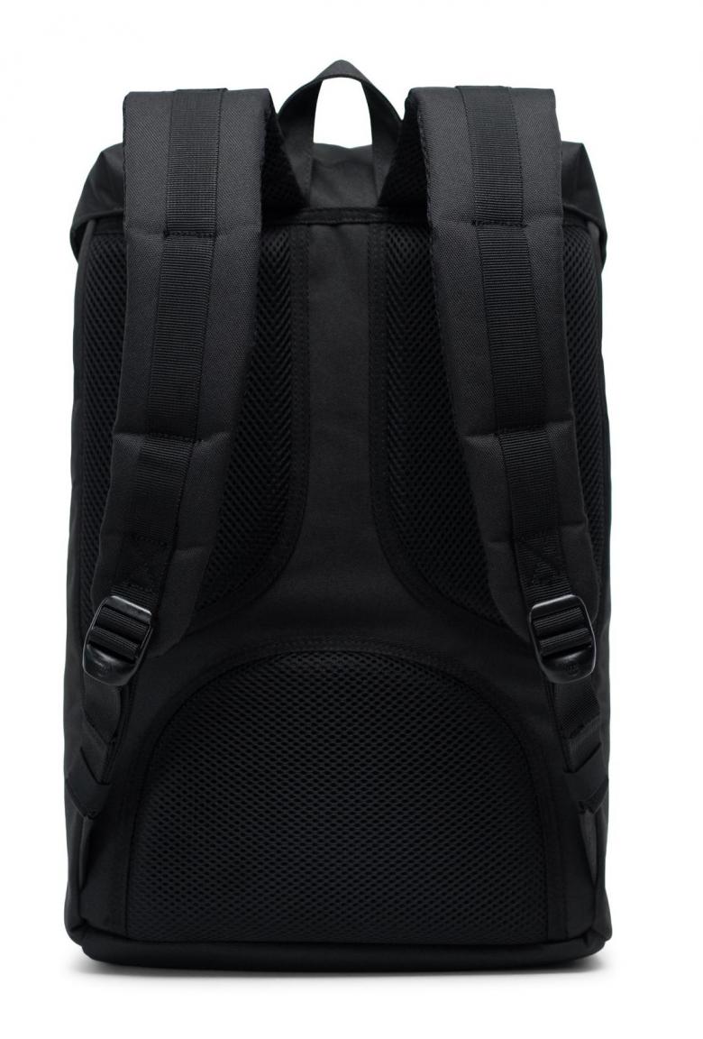 Herschel Laptoprucksack Little America M schwarz kariert