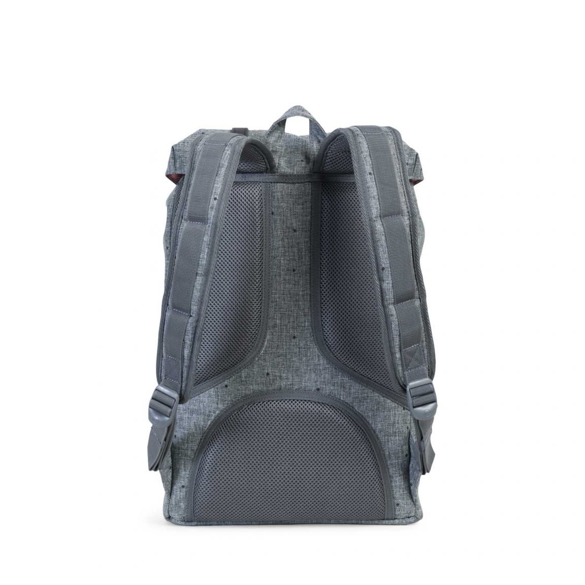 Herschel Little America Mid Volume Rucksack grau mit Tupfen