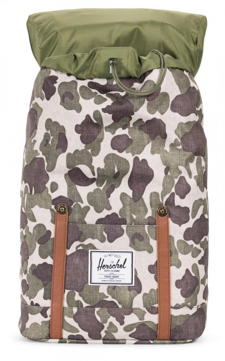 Rucksack mit Laptopfach Tasche Camouflage Backpack Flecktarn Schulrucksack Camo 