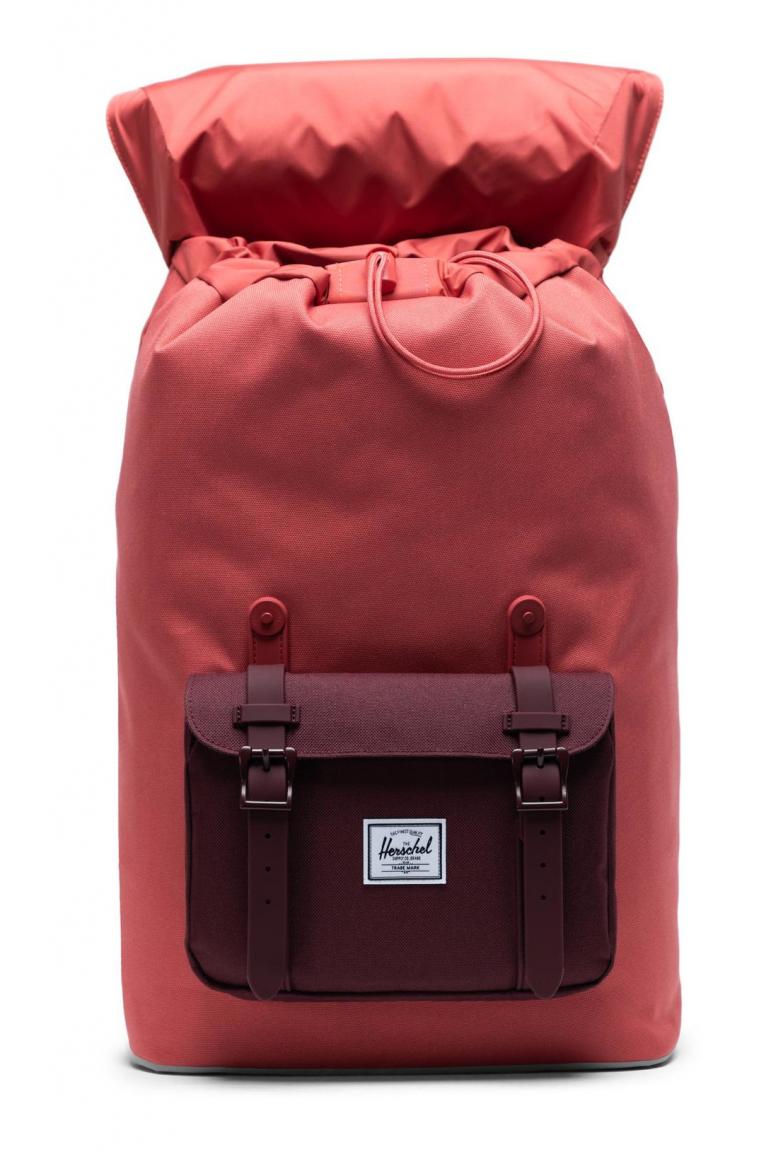 Herschel Schultasche gepolstert Little America M Mineral Red
