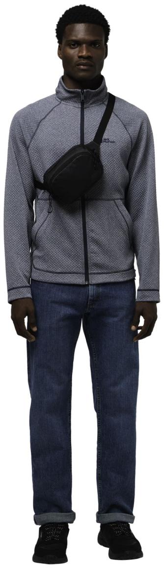 HipBag Jack Wolfskin Wandermood Granite Black Cross Rip