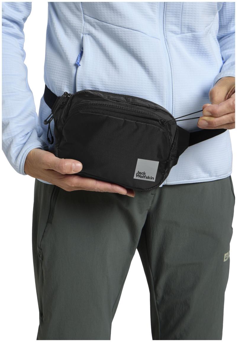 HipBag Jack Wolfskin Wandermood Granite Black Cross Rip