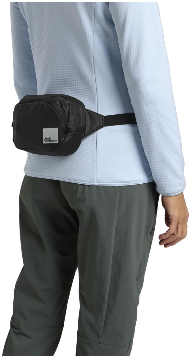 HipBag Jack Wolfskin Wandermood Granite Black Cross Rip