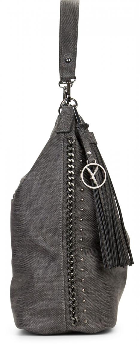 Hobo Bag Dory Darkgreen Suri Frey dunkelgrün Nieten Kette