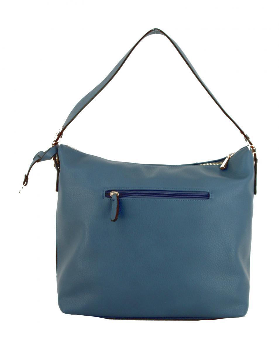 Hobo Bag L.Credi Carmen Cognac Schultertasche braun gold