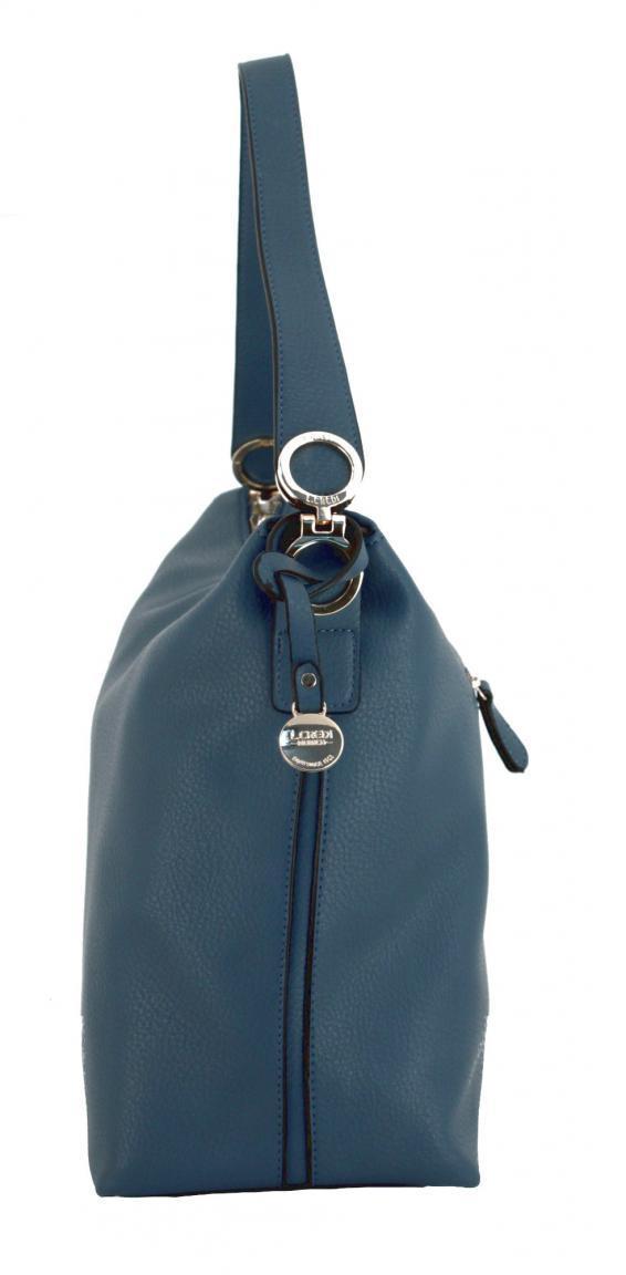 Hobo Bag L.Credi Carmen Cognac Schultertasche braun gold