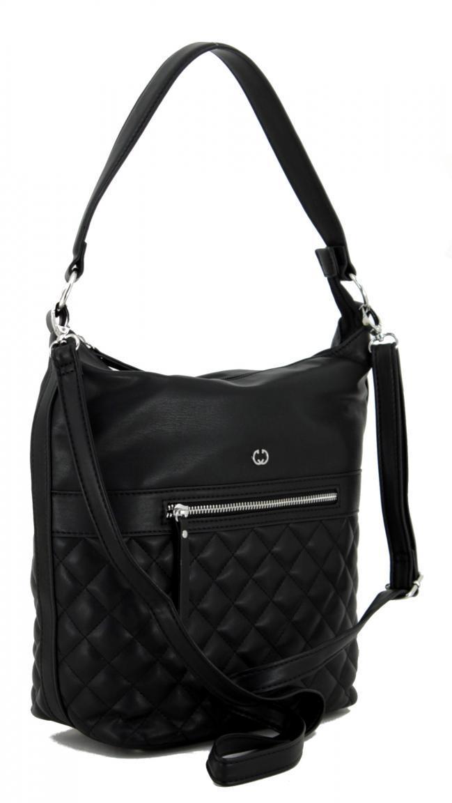 Hobo Tasche Gerry Weber Forever Yours Steppnähte schwarz