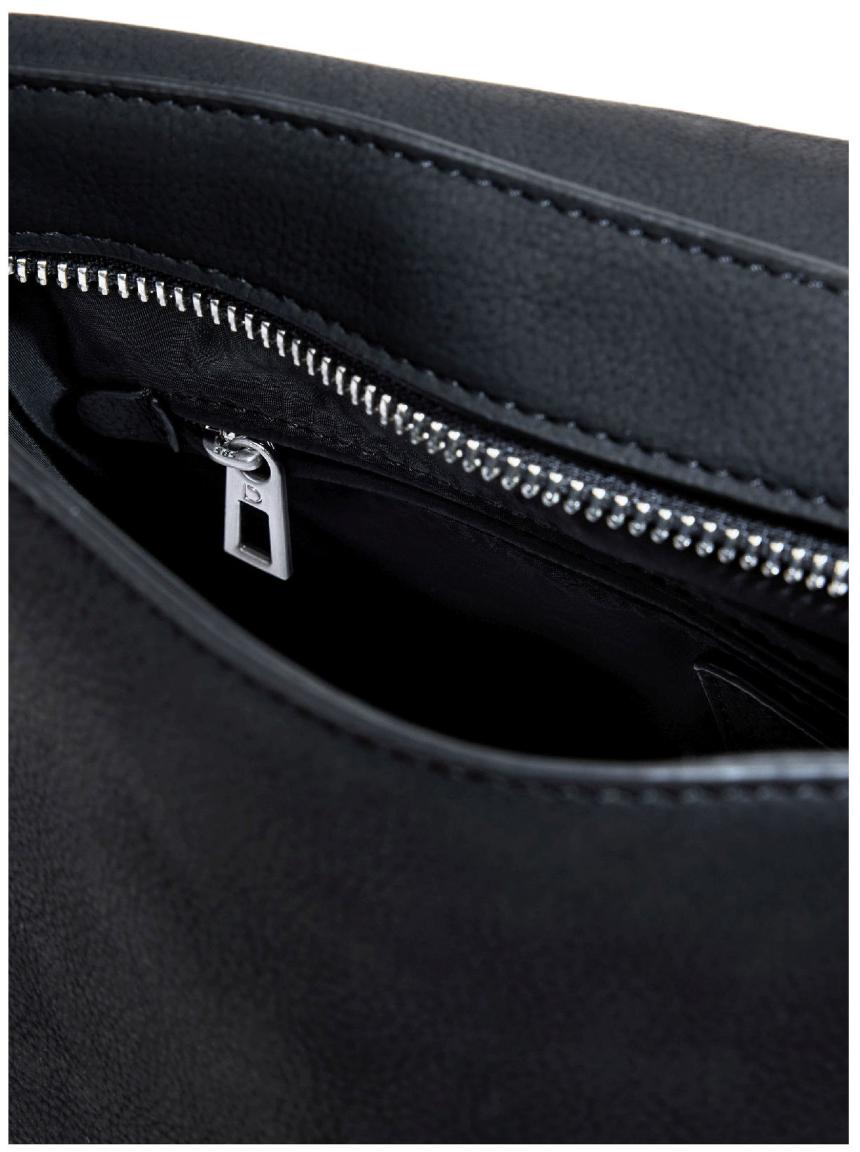 Hobotasche Desigual schwarz Poker Face rockig Nieten Posadas Schnalle