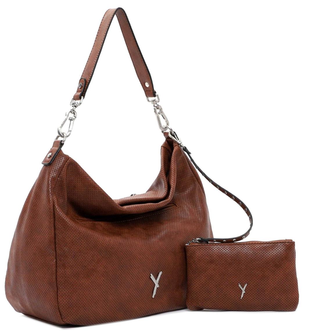 Imoshion pheby hobo sales handbag in cognac