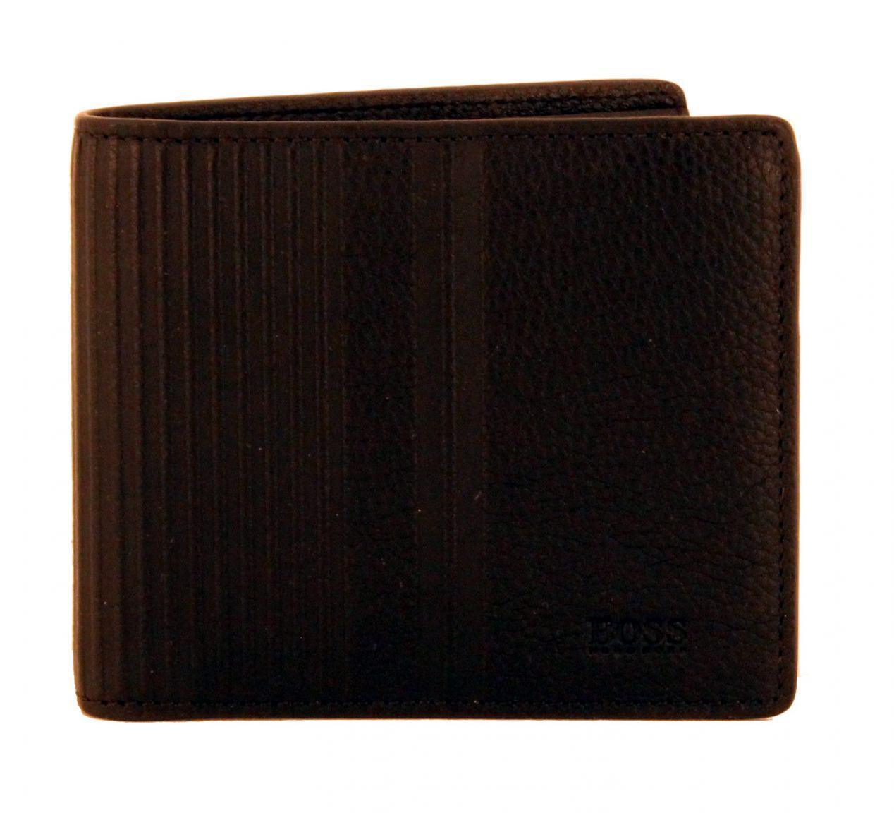 Hugo Boss Brieftasche ohne Hartgeldfach GbB17SR_8 cc Leder